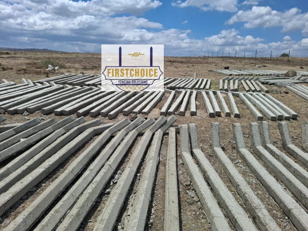 Onsite Precast Fencing Posts