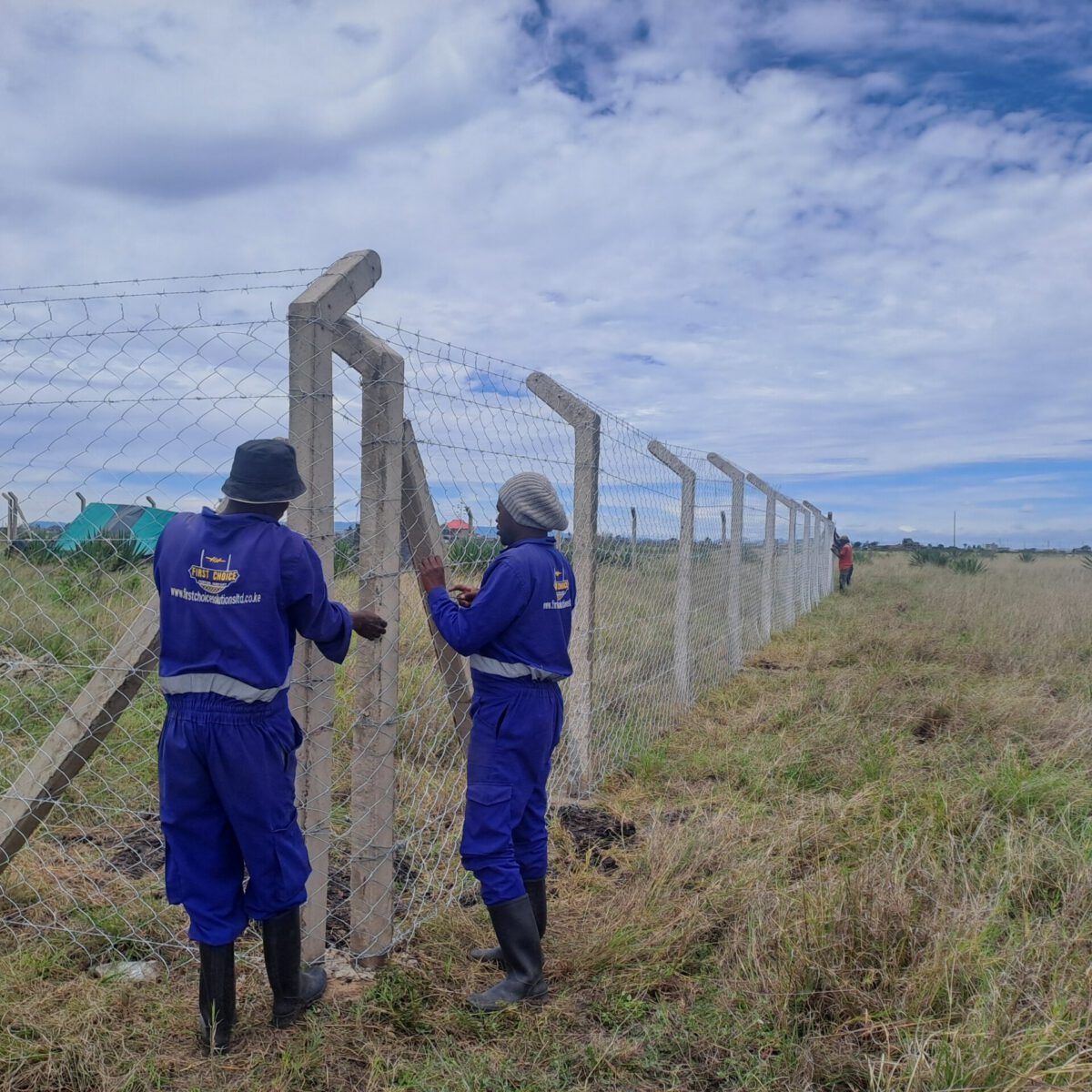 Fencing in Juja, Ruiru