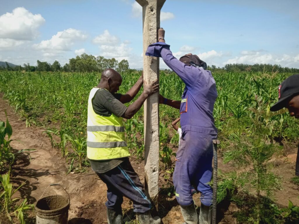 Concrete Post Installation Services in Kenya