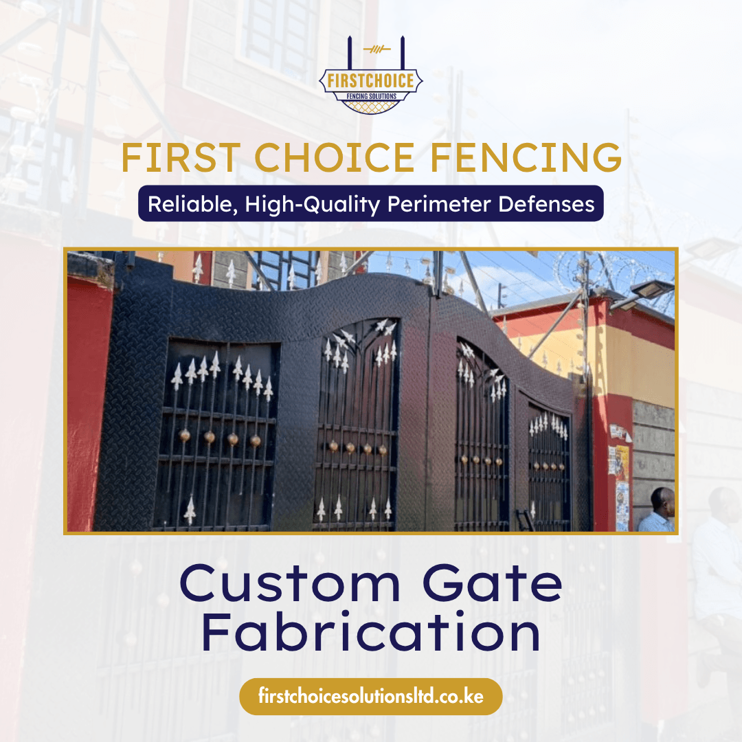 Custom Gate Fabrication - First Choice Fencing Solutions